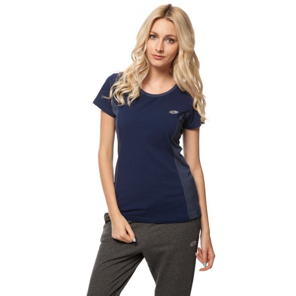Koszulka damska LOTTO T-SHIRT FAITH STC r7170 kolor granatowy