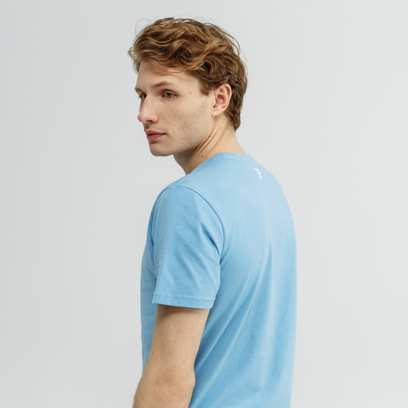 Koszulka męska FEEWEAR T-SHIRT SS ROLDANILO fw19tsm52002 kolor niebieski