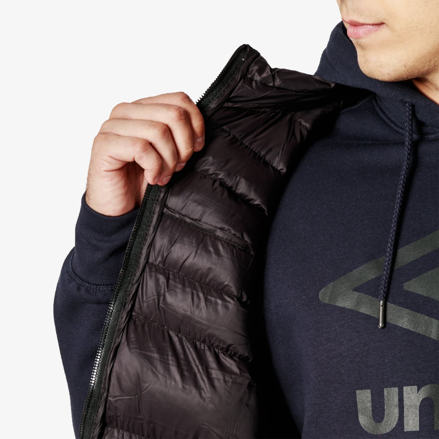 Bezrękawnik męski LOTTO BEZRĘKAWNIK QUASAR lo38kam04001 kolor czarny