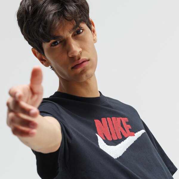 Koszulka męska NIKE T-SHIRT SS M NSW BRAND MARK ar4993-013 kolor czarny