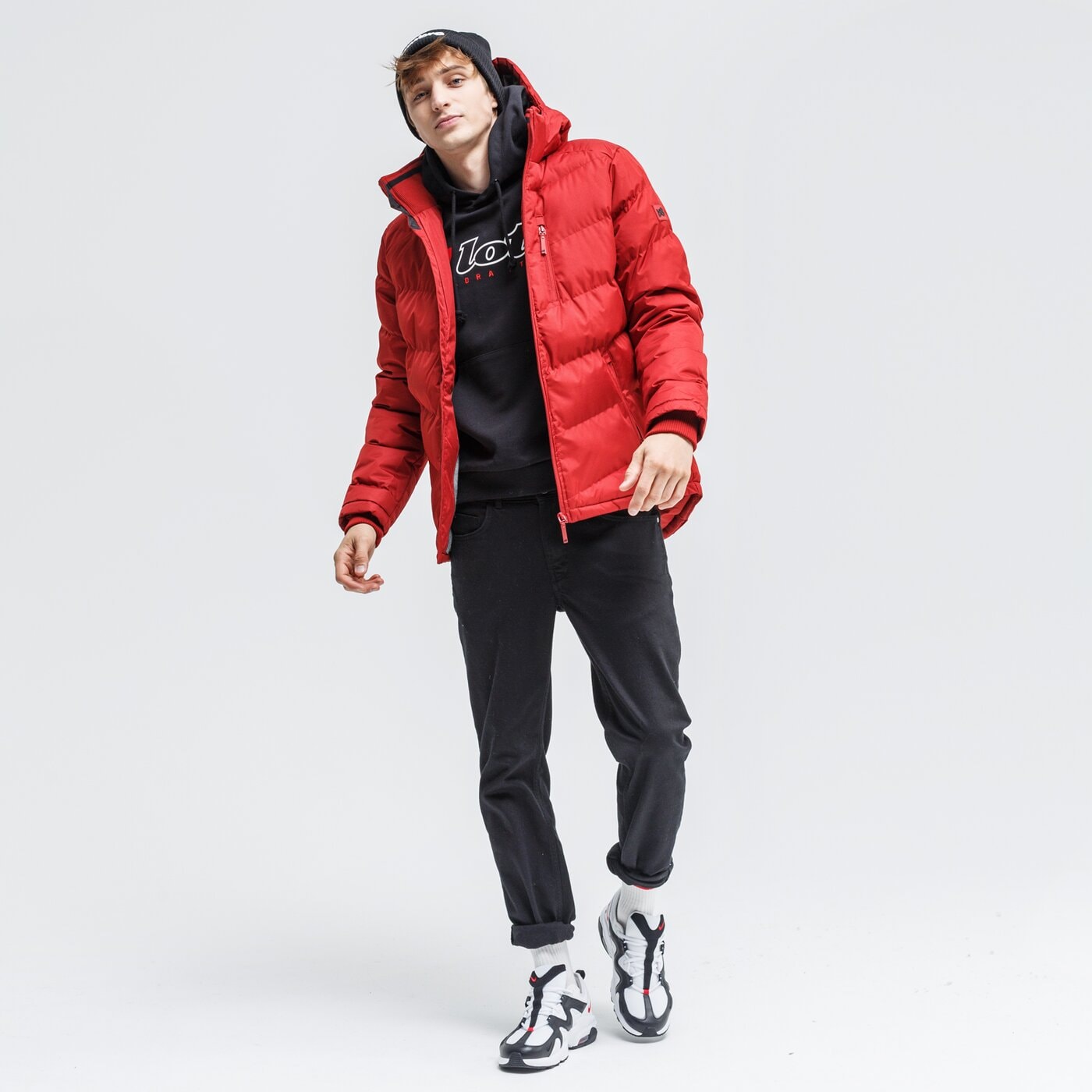 Kurtka zimowa męska UP8 KURTKA ZIMOWA TELLO upv320kum01001 kolor bordowy