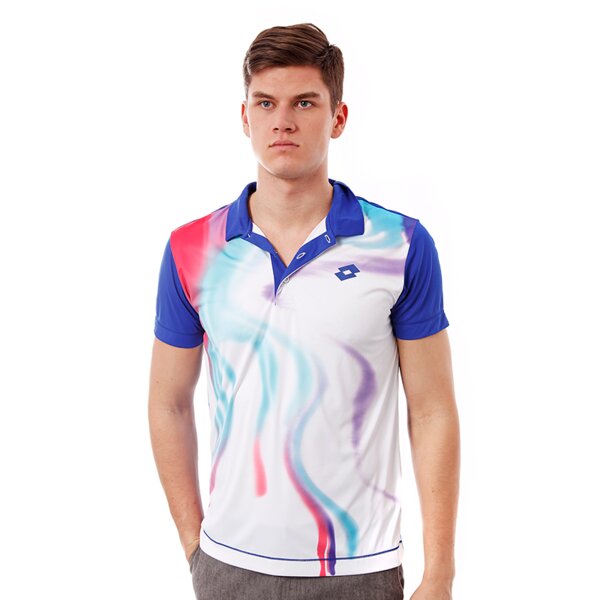 Koszulka polo męska LOTTO POLO BLEND q8710 kolor biały
