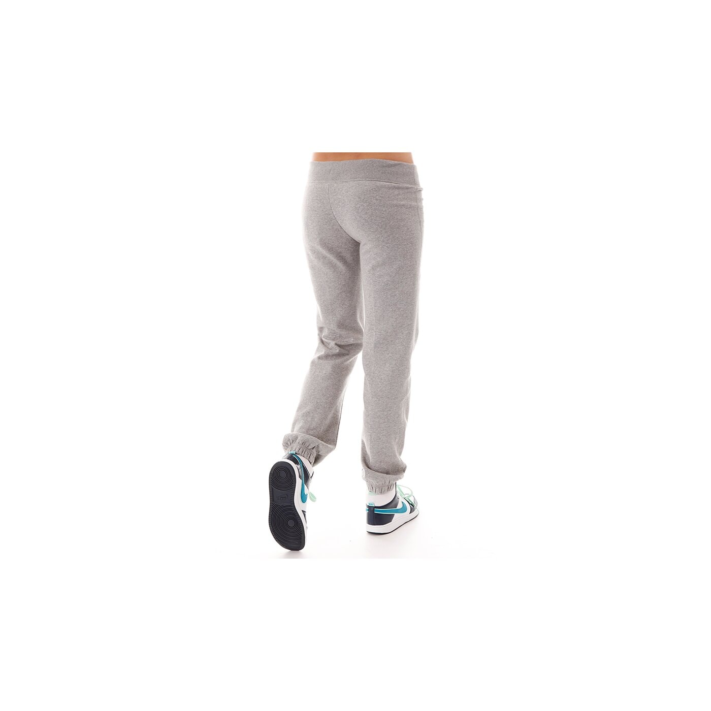 Spodnie dresowe damskie NIKE SPODNIE NIKE CLUB PANT SOLID 626505063 kolor szary