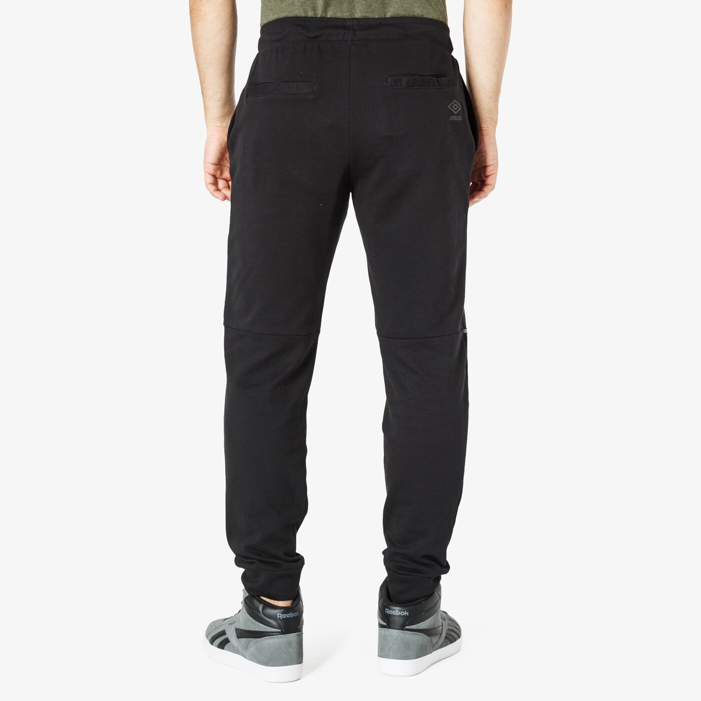 Spodnie dresowe męskie UMBRO SPODNIE VERDITE ul38spm01001 kolor czarny