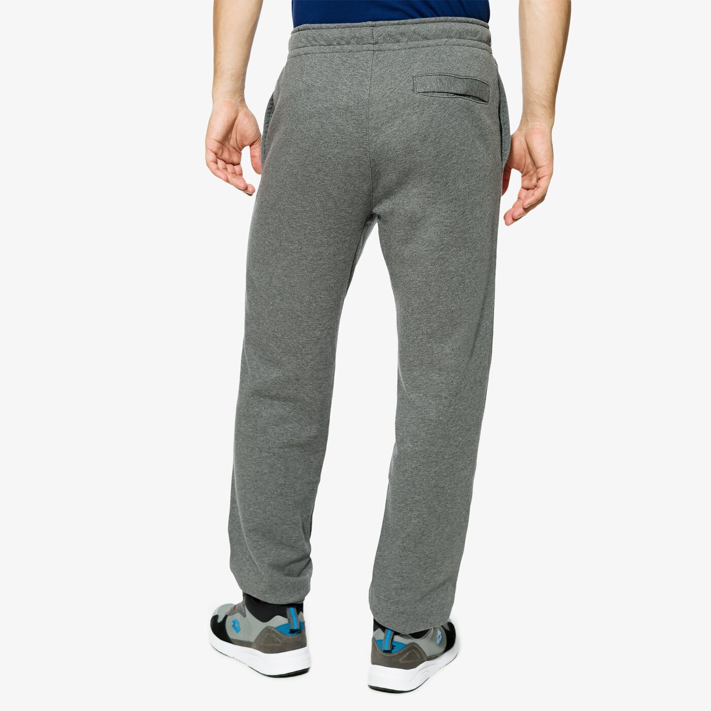 Spodnie dresowe męskie NIKE SPODNIE M NSW PANT CF FT CLUB 806676-071 kolor szary