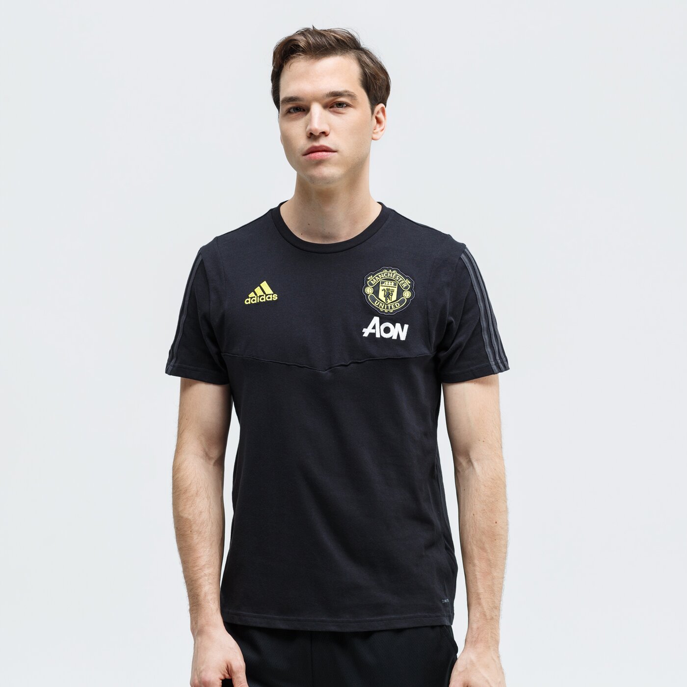 Koszulka męska ADIDAS T-SHIRT SS MUFC dx9022 kolor czarny