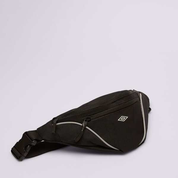 Nerka (saszetka na pas) damska sportowa UMBRO TORBA UMBRO NERKA ESS STRIPE ul325neu01001 kolor czarny