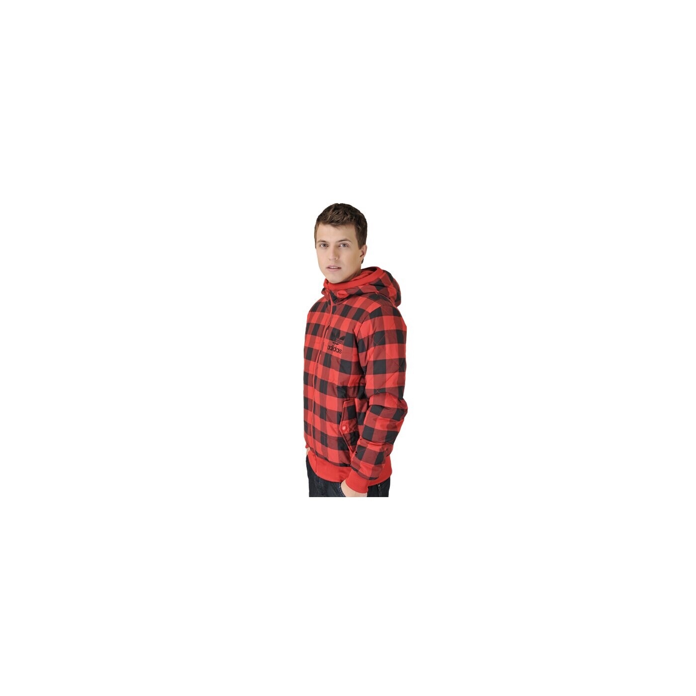 Kurtka zimowa męska ADIDAS KURTKA AC PADDED JACKET GRAPHIC o57771 