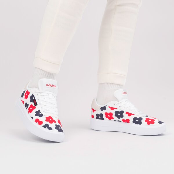 Buty sportowe damskie ADIDAS COURT PLATFORM CLN hp9438 kolor biały