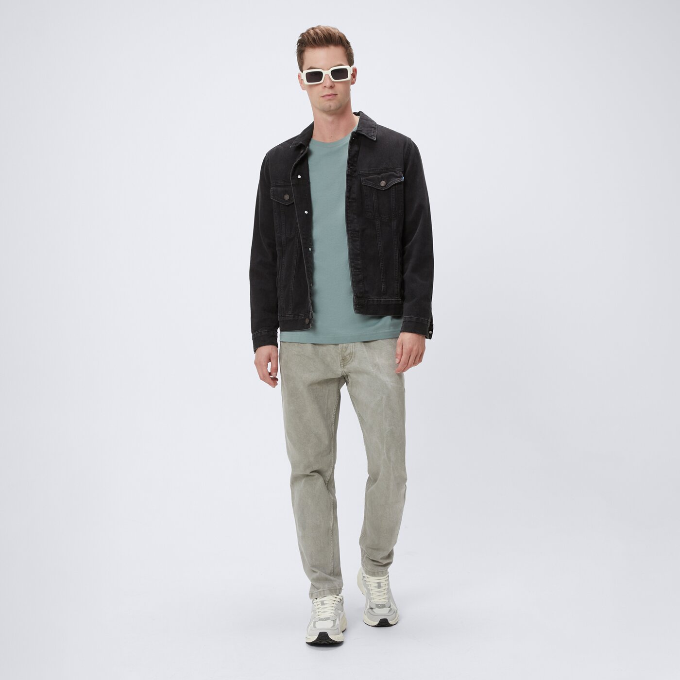 Koszulka męska PUMA T-SHIRT ESS ELEVATED 68472630 kolor zielony