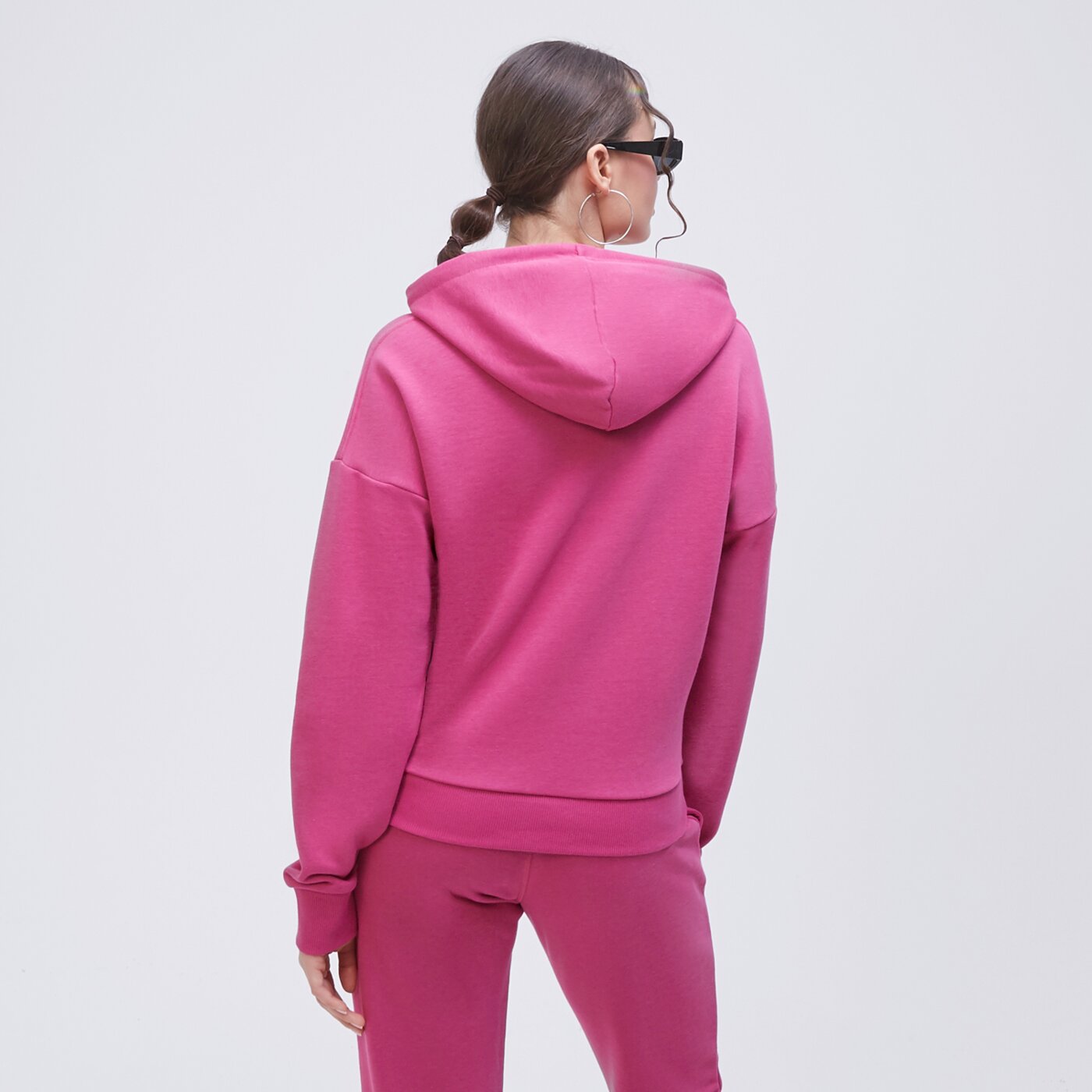 Bluza damska REEBOK BLUZA Z KAPTUREM RI SL FRENCH TERRY h54780 kolor różowy