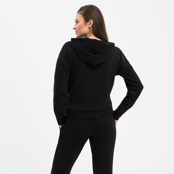 Bluza damska REEBOK BLUZA Z KAPTUREM RI SL FRENCH TERRY HOODIE h54778 kolor czarny