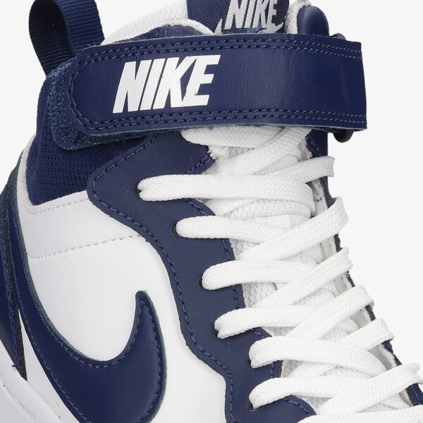 Buty dziecięce NIKE COURT BOROUGH MID 2 cd7782-107 kolor biały