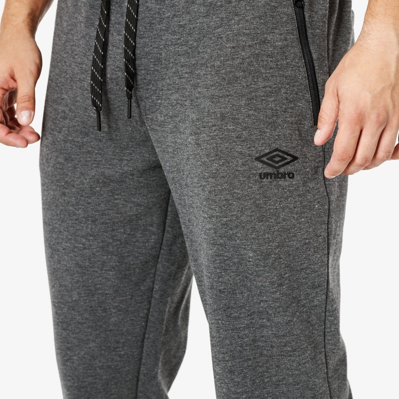 Spodnie dresowe męskie UMBRO SPODNIE TEKTITE ul38spm05001 kolor szary