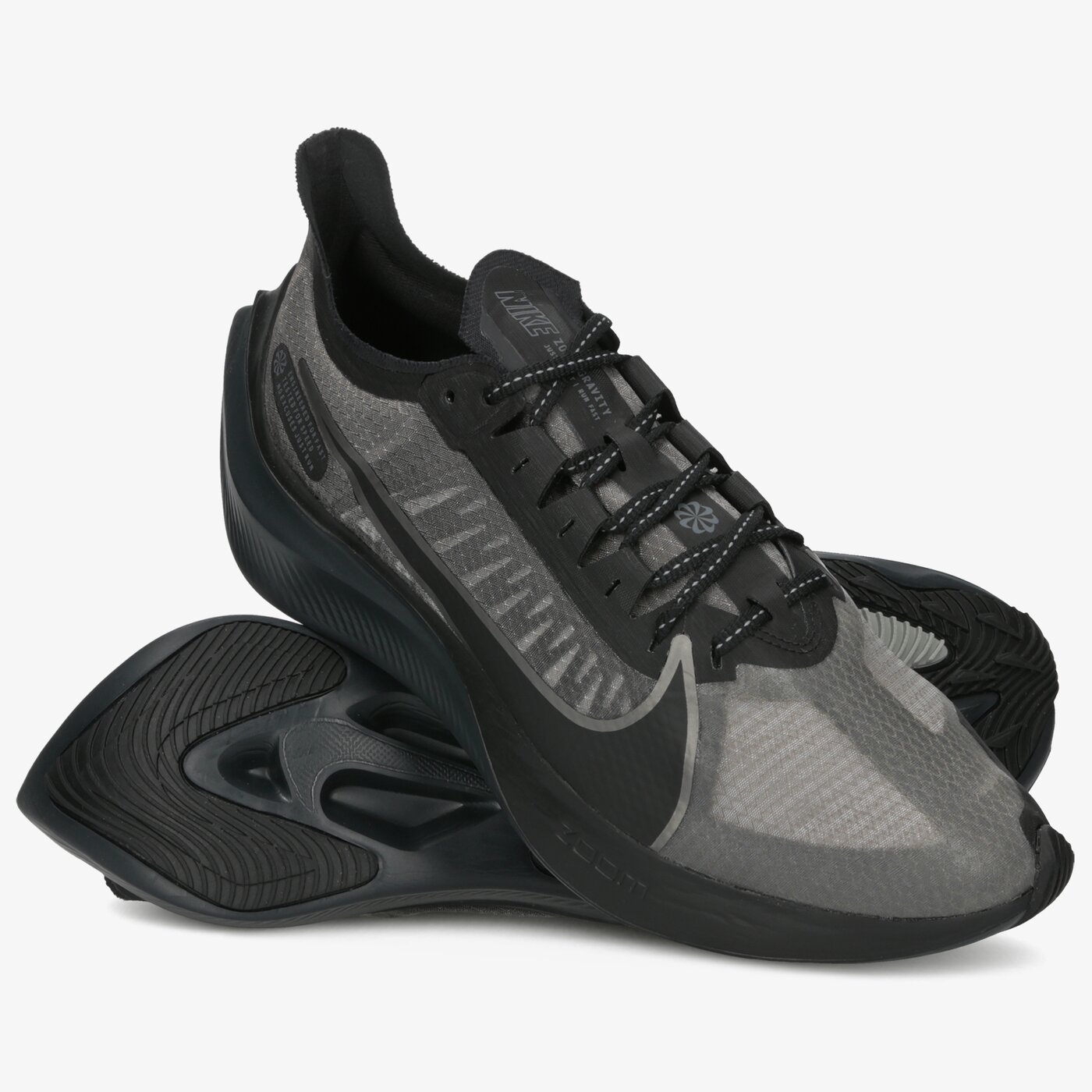 NIKE ZOOM GRAVITY (BQ3202-004) czarny | Męskie Buty do biegania | 50 style