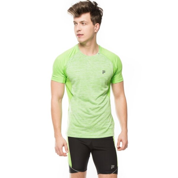 Koszulka męska FILA T-SHIRT SHORT SLEEVE 680863d68 kolor zielony