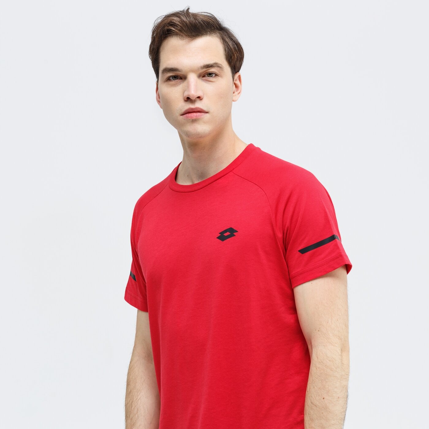 Koszulka męska LOTTO T-SHIRT SS DINAMICO RGL CO 211378-26l kolor czerwony