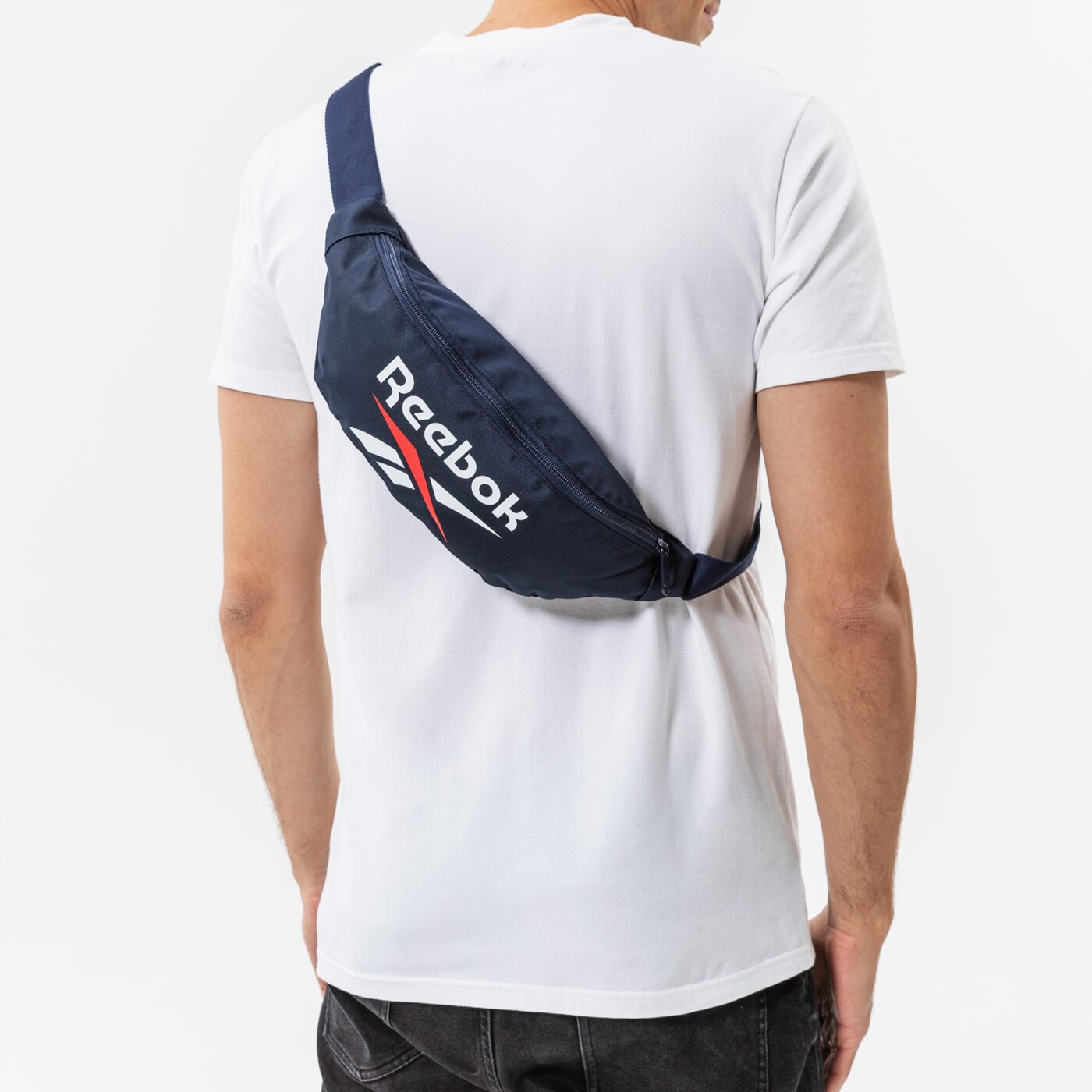 Nerka (saszetka na pas) damska sportowa REEBOK NERKA CL FO WAISTBAG gp0156 kolor granatowy