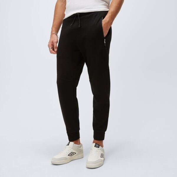 Spodnie dresowe męskie UMBRO SPODNIE SENGA ul323spm03001 kolor czarny