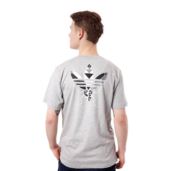 Koszulka męska ADIDAS T-SHIRT AS TEE_3 GRAPH d86424 kolor szary