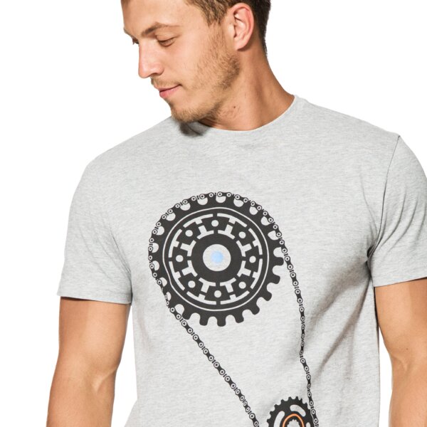 Koszulka męska FEEWEAR T-SHIRT SS WERGON fw37tsm11001 kolor szary