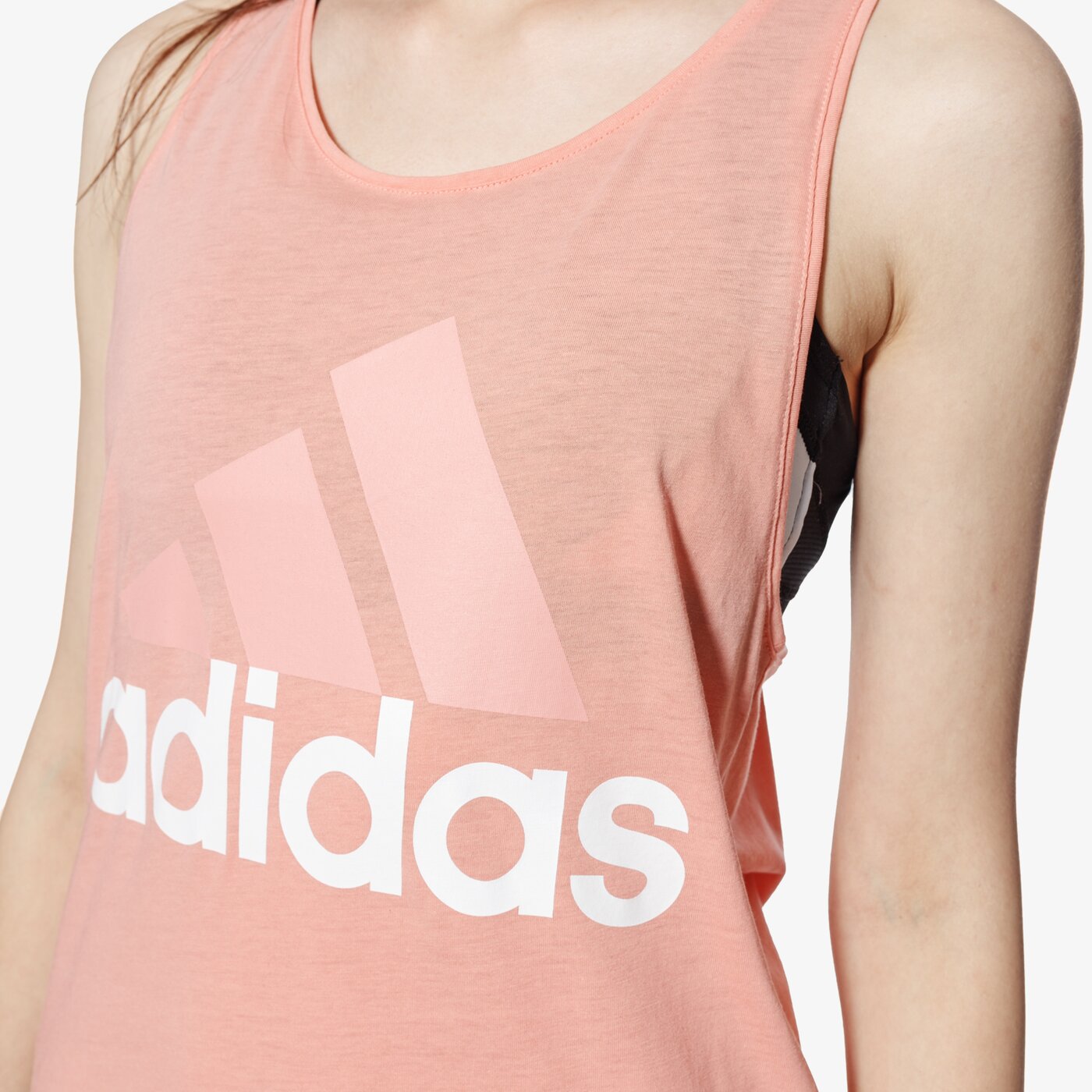 Top damski ADIDAS TANK ESS LIN LO cf8813 kolor różowy