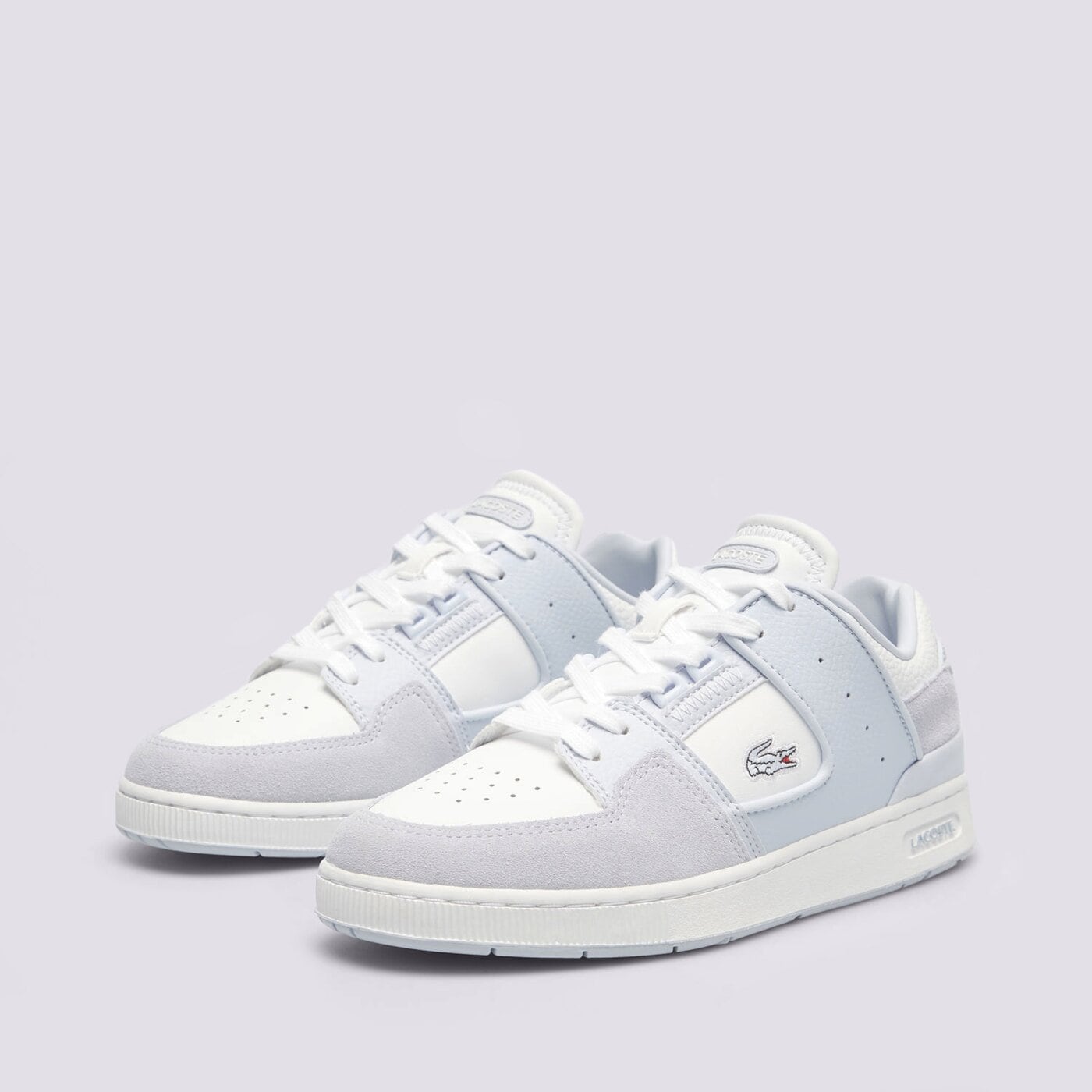 Buty sportowe damskie LACOSTE COURT CAGE 124 2 SFA 747sfa00452k7 kolor niebieski