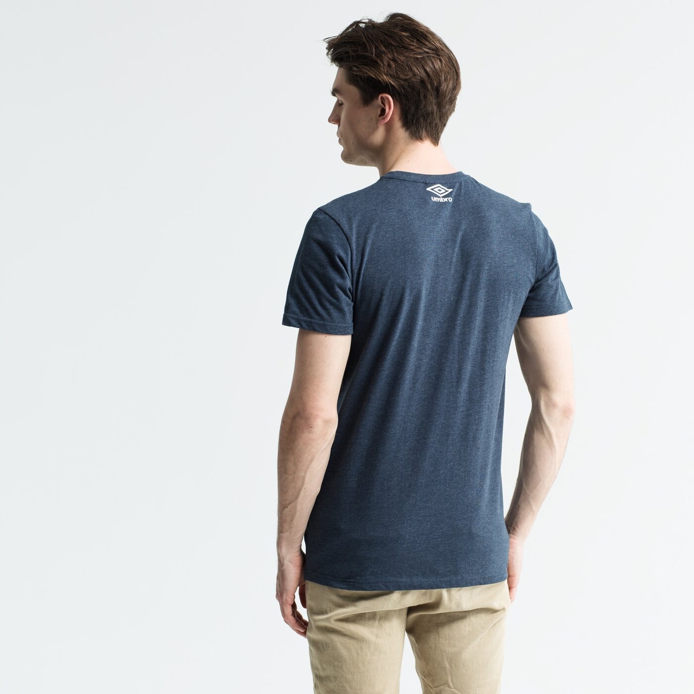 Koszulka męska UMBRO T-SHIRT SS OLPATO ul19tsm37001 kolor granatowy