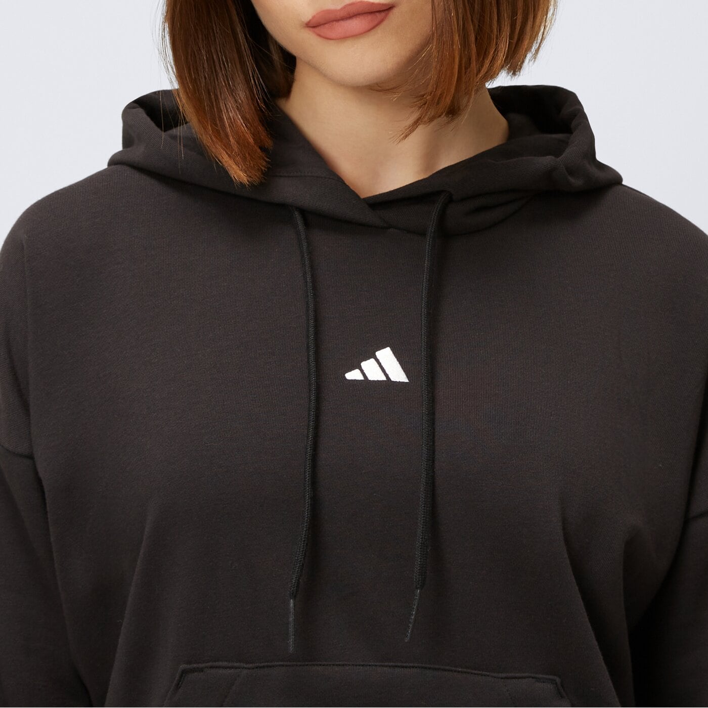 Bluza damska ADIDAS BLUZA Z KAPTUREM W SL FT HD jd7989 kolor czarny