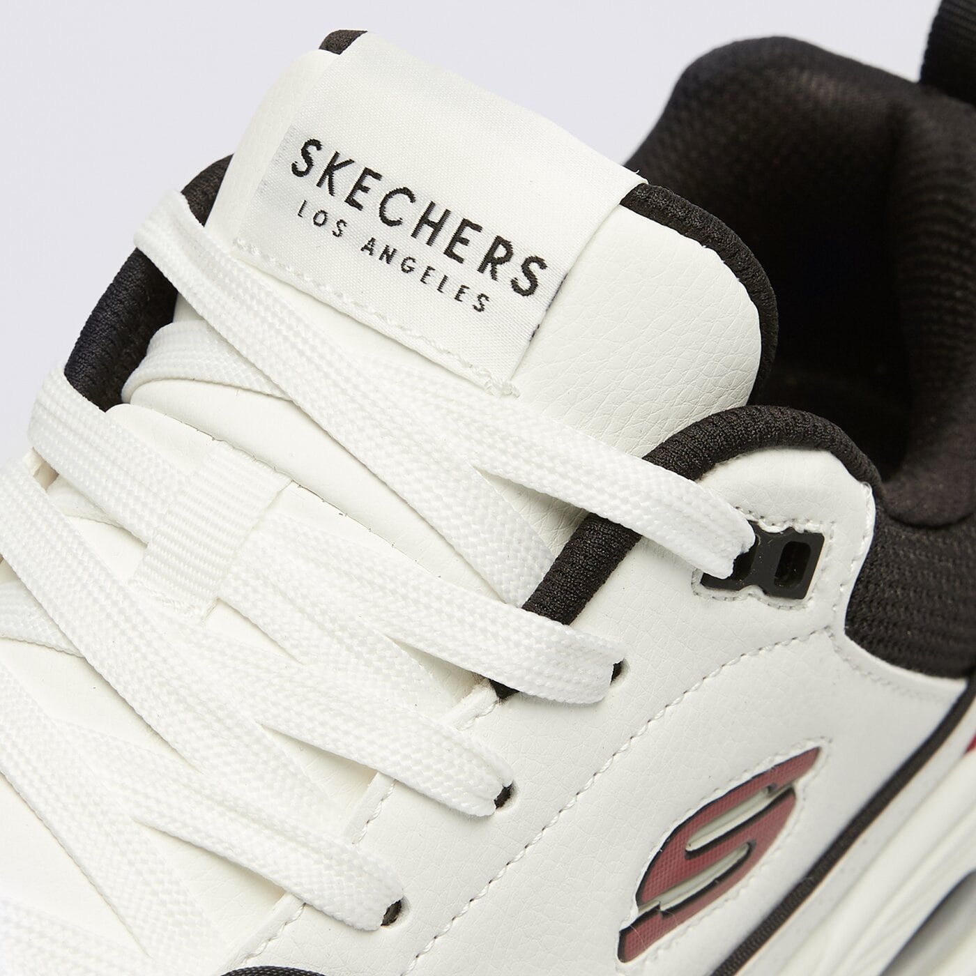 Buty sportowe męskie SKECHERS UNO 183020wbrd kolor biały