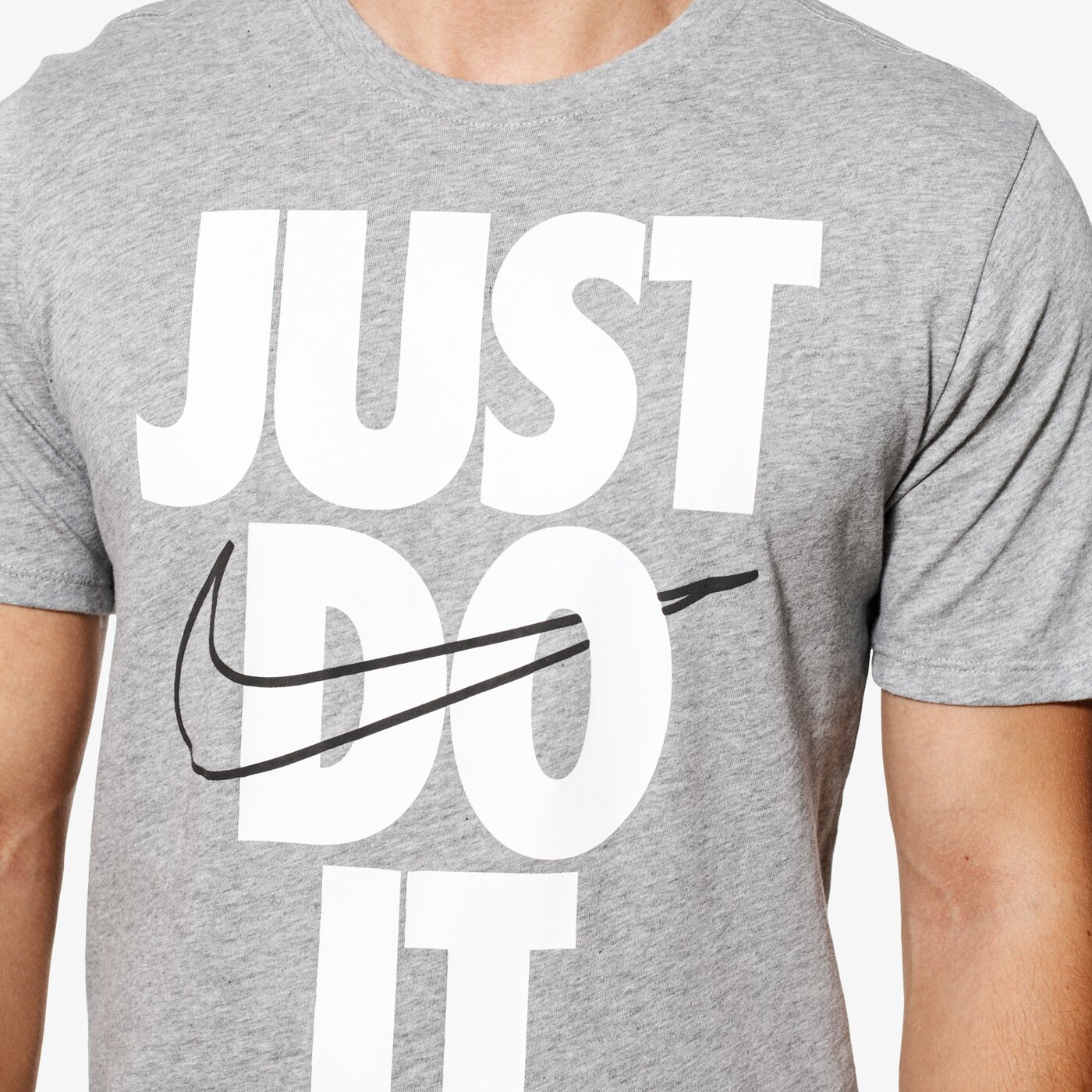 Koszulka męska NIKE T-SHIRT SS M NSW HYBRID 2 928344-063 kolor szary