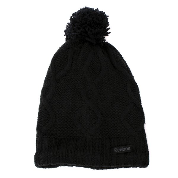 Czapka zimowa damska REEBOK CZAPKA OW DIAM BEANIE w51428 kolor czarny