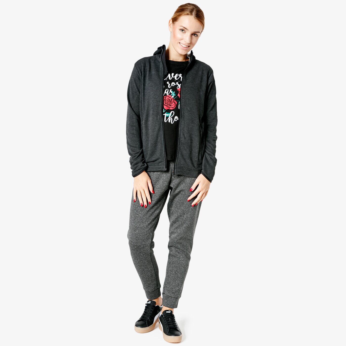 Bluza damska ADIDAS BLUZA FL PRIME HOODIE cz8087 kolor szary