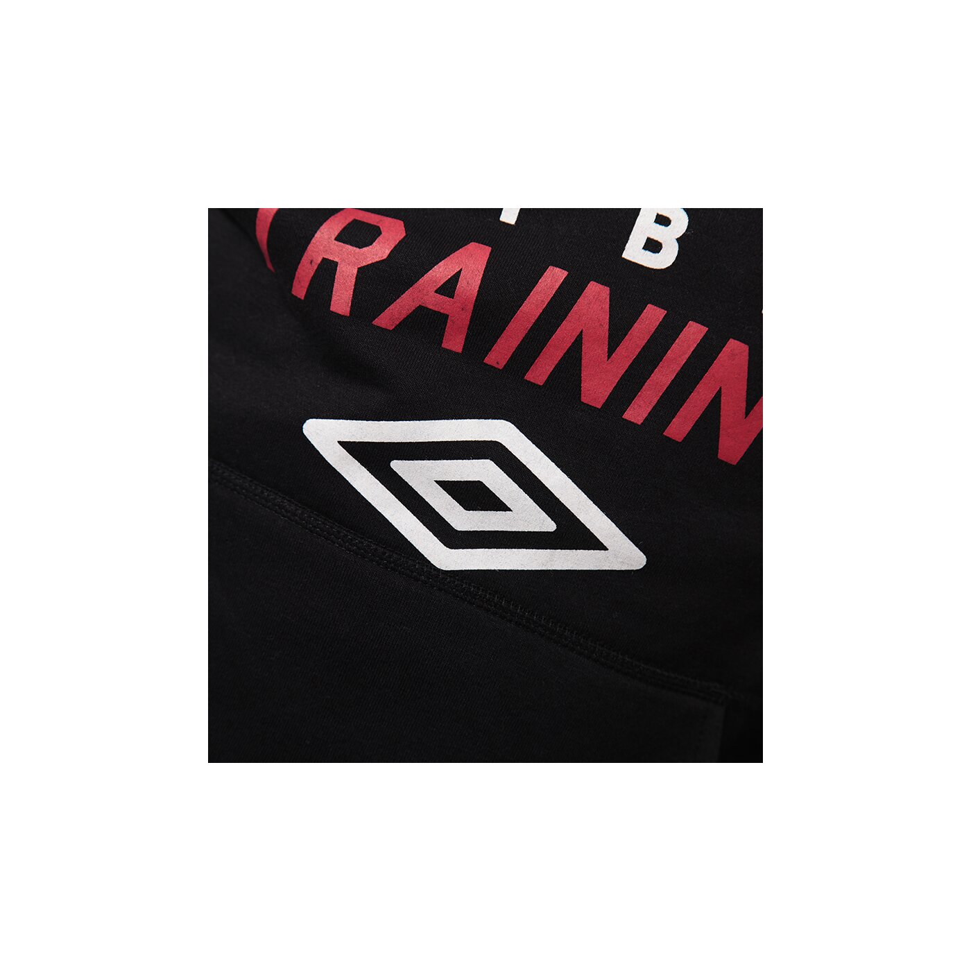 Bluza męska UMBRO BLUZA GRAPHIC FTBL OH HOODED TOP 62608u060 kolor czarny