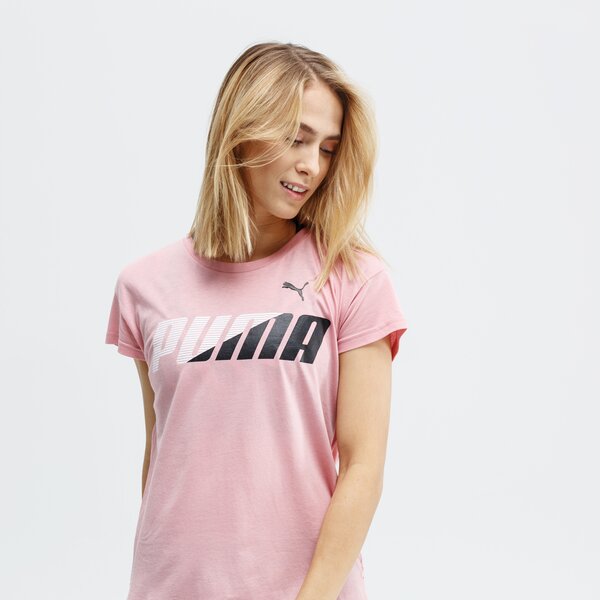 Koszulka damska PUMA T-SHIRT SS MODERN SPORT GRAPHIC 58007514 kolor różowy