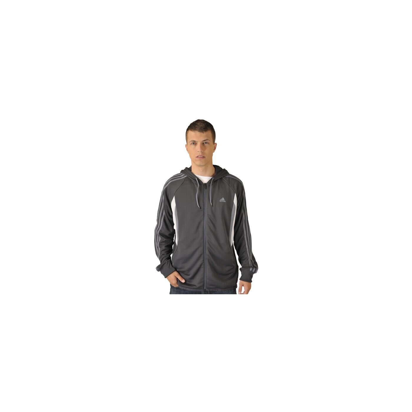 Bluza męska ADIDAS BLUZA CLIMA   QRT FULLZIP HOOD v36122 kolor czarny