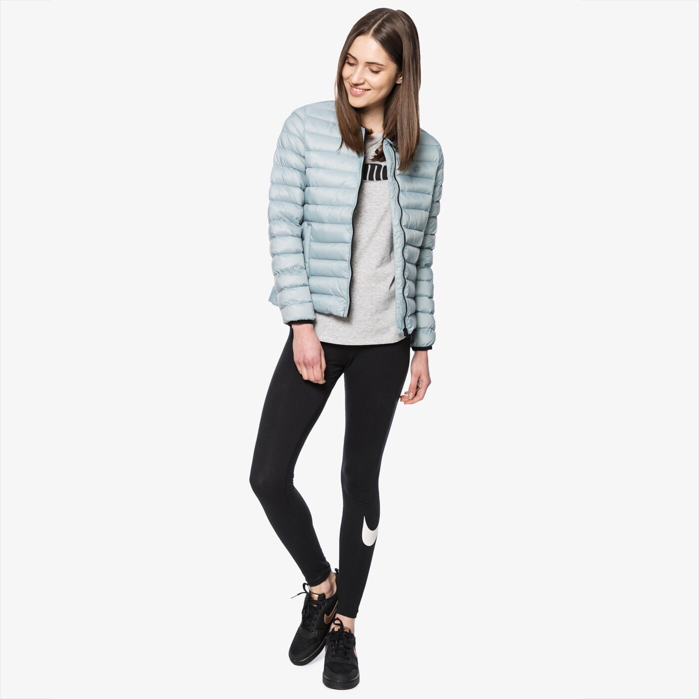 Koszulka damska PUMA T-SHIRT SS ESS NO1 TEE HE 83839904 kolor szary