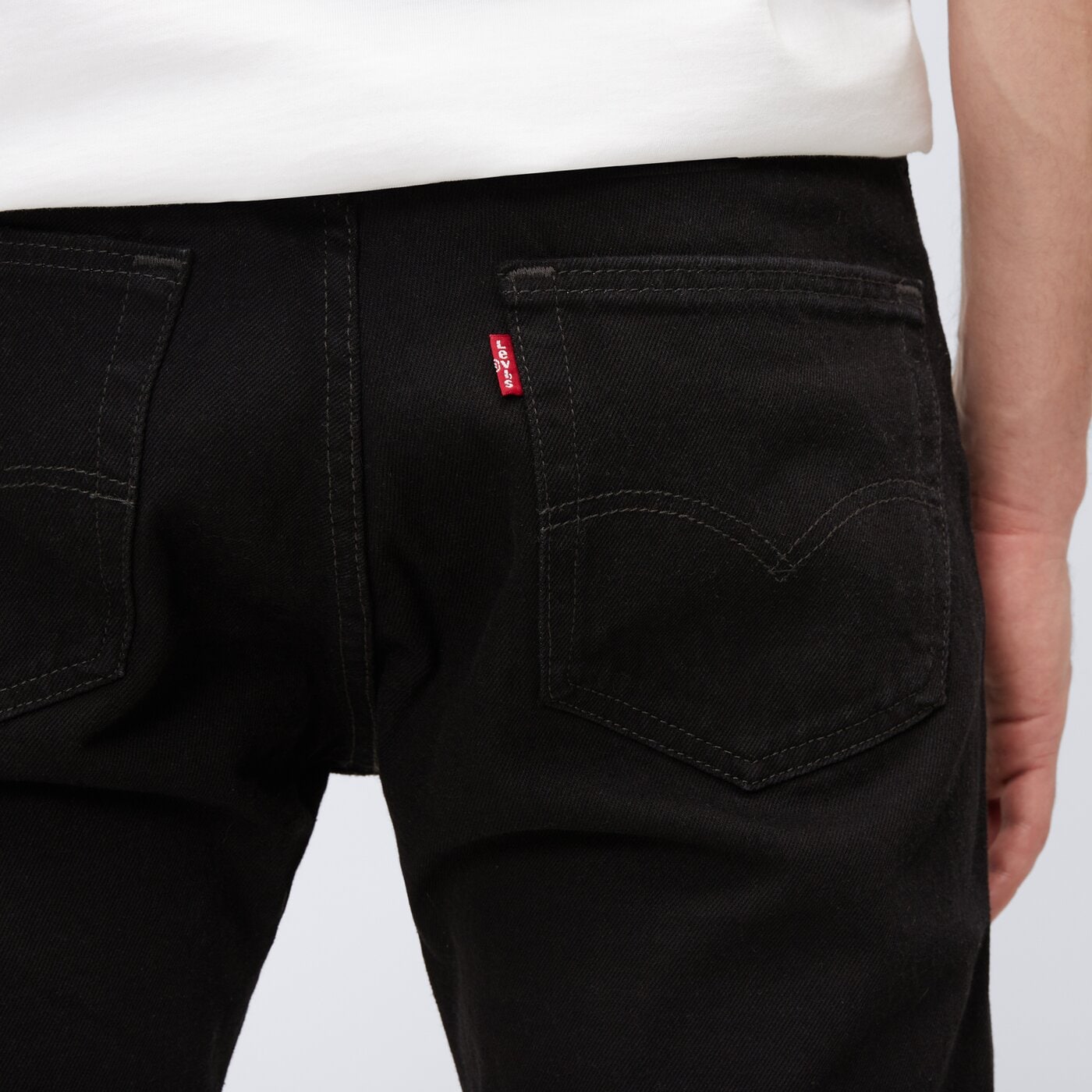 Spodnie dresowe męskie LEVI'S SPODNIE 505® REGULAR 00505-0260 kolor czarny