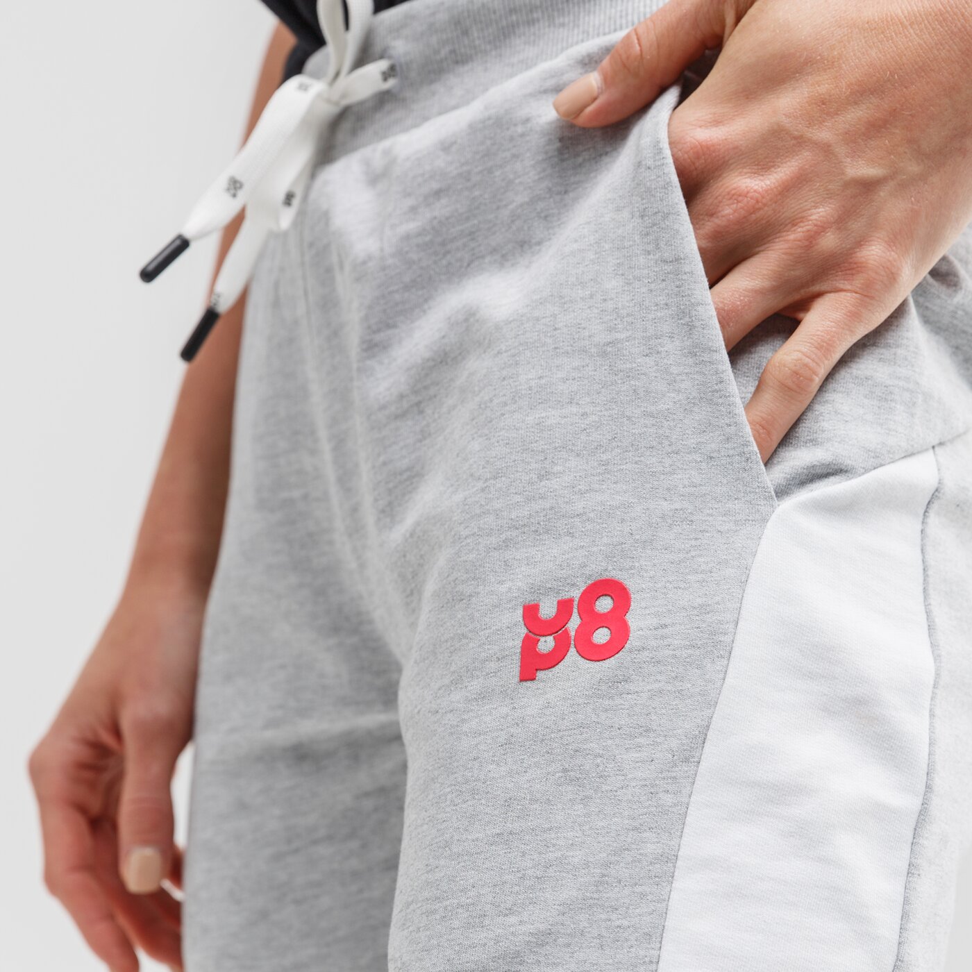 Spodnie dresowe damskie UP8 SPODNIE KODA up120spd10001 kolor szary