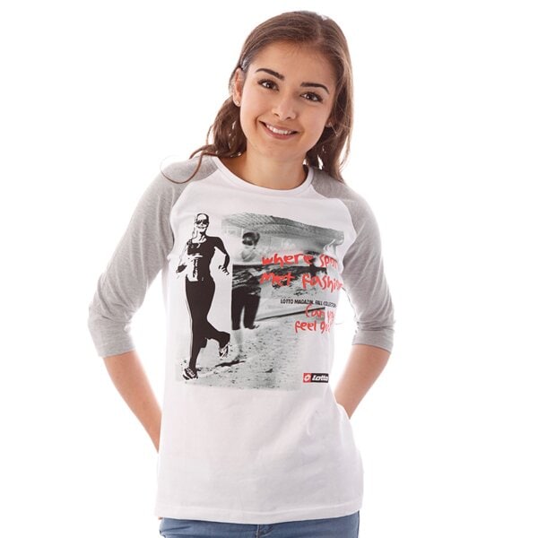 Koszulka damska LOTTO T-SHIRT BANKA lo33tsd09010 kolor biały