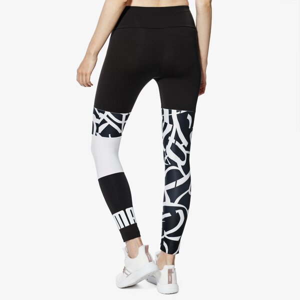Spodnie dresowe damskie PUMA LEGGINGS URBAN SPORTS 85003001 kolor czarny