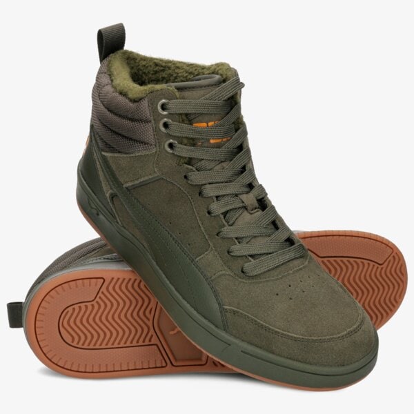Buty sportowe męskie PUMA REBOUND STREET V2 SD FUR 36699402 kolor zielony