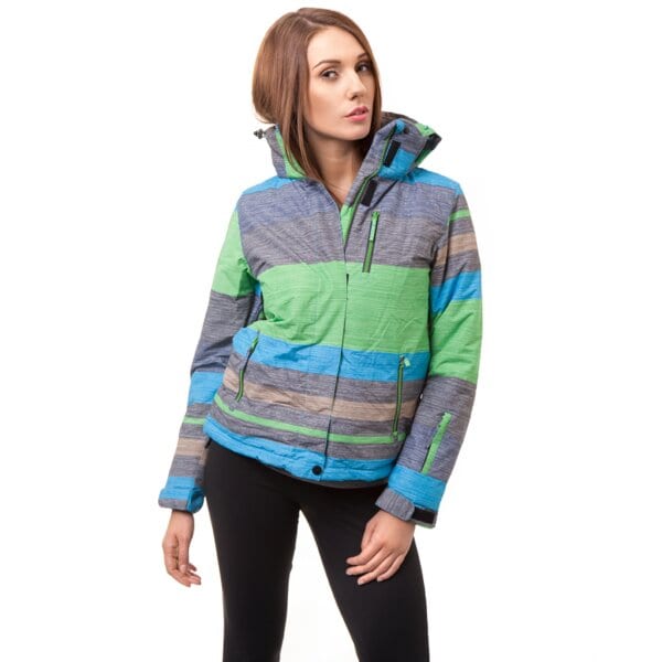 Kurtka zimowa damska FEEWEAR  KURTKA MIMO fw34pkud01001 kolor multicolor