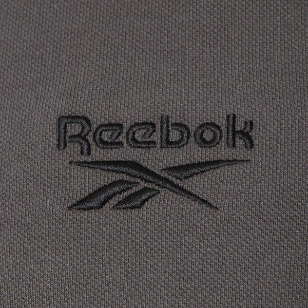 Koszulka polo męska REEBOK POLO BLAZE EMBROIDERED SS POLO SHIRT 100251572 kolor szary