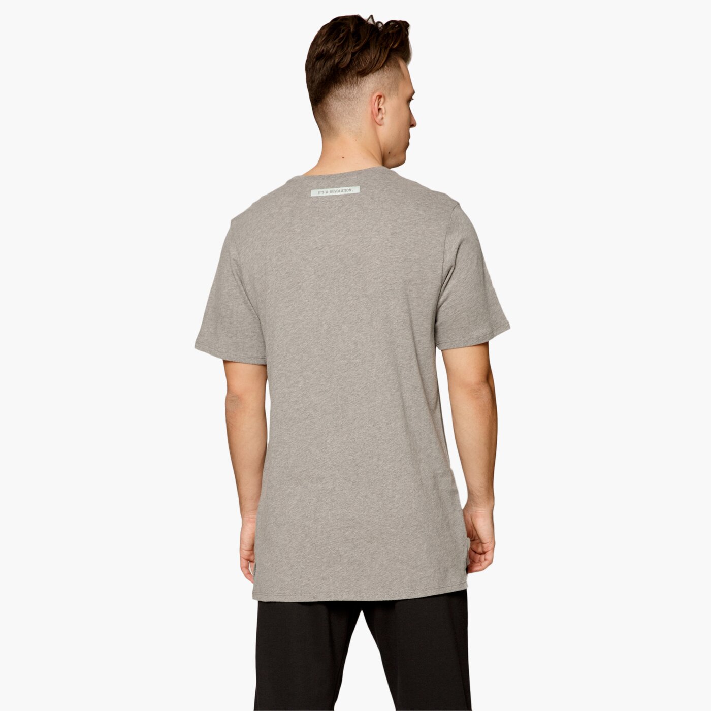 Koszulka męska NIKE T-SHIRT SS M NSW AIR HRTG 847521091 kolor szary