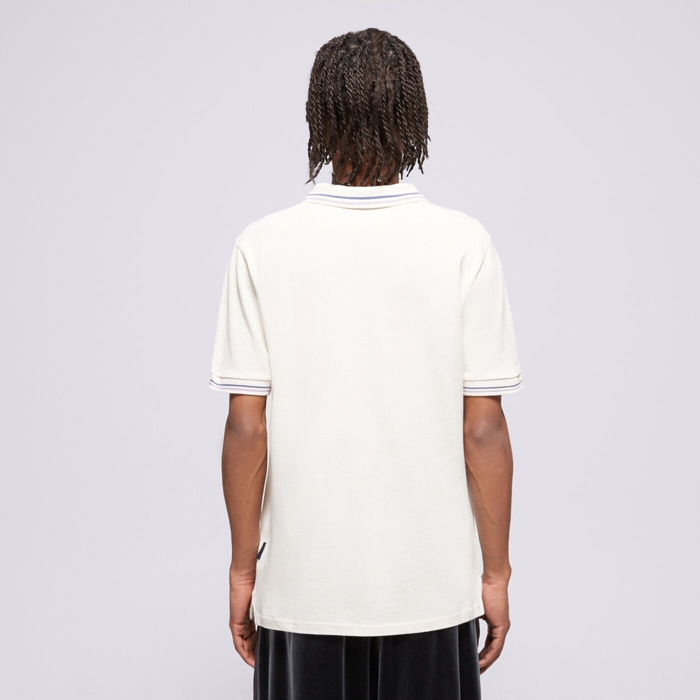 Koszulka polo męska ELLESSE POLO ROOKS POLO SHIRT OFF WHT shz18077904 kolor beżowy