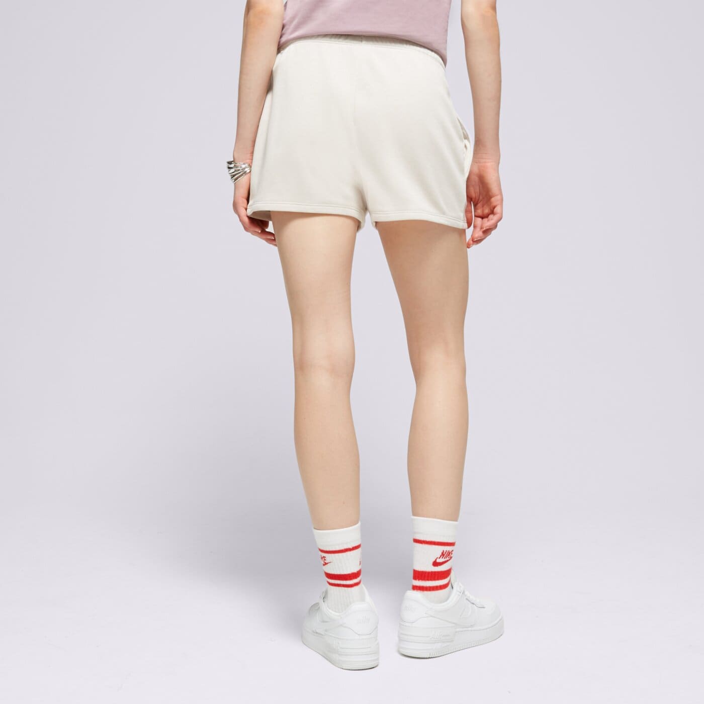 Spodenki damskie NIKE SZORTY W NSW NK CHLL FT HR 2IN SHORT fn2455-104 kolor brązowy