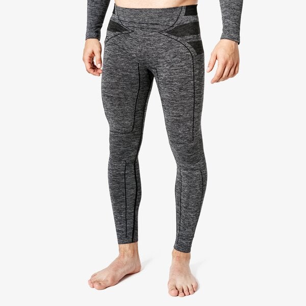 Spodnie dresowe męskie FEEWEAR LEGGINGS TERMICZNE GLACIER fw38bim02001 kolor szary
