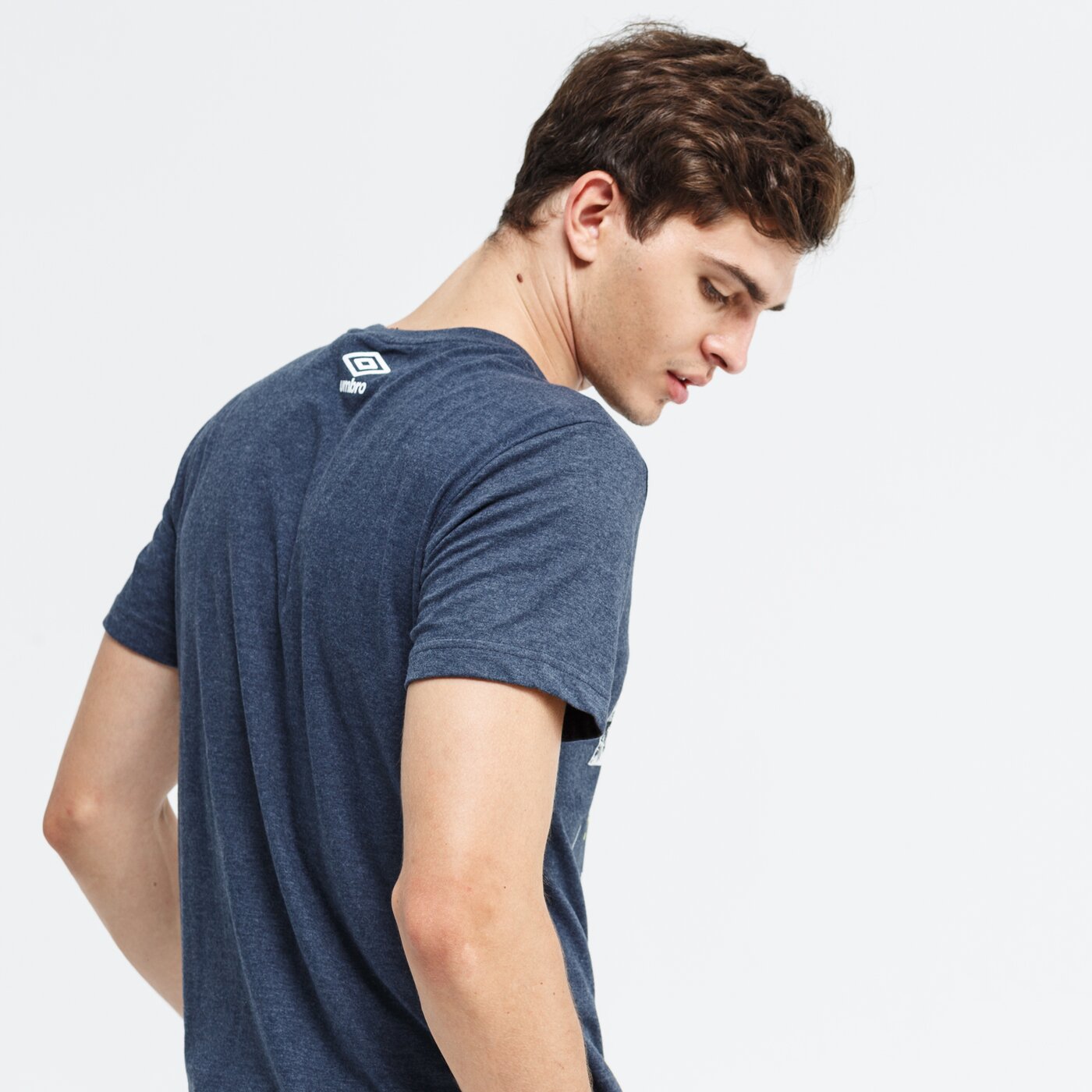 Koszulka męska UMBRO T-SHIRT MAURICE ul39tsm30002 kolor granatowy