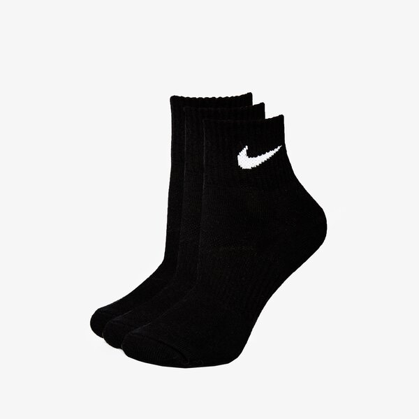 Skarpetki damskie NIKE SKARPETY 3PPK QUARTER BLACK sx47060-010 kolor czarny